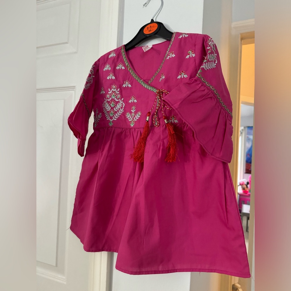 Toddler girl cotton dress
